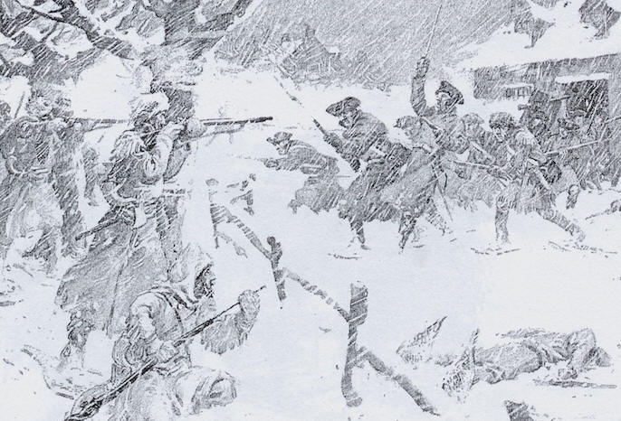 Война короля Георга в Америке, бой при Гран-Пре, сoureurs de bois, война с французами и индейцами
