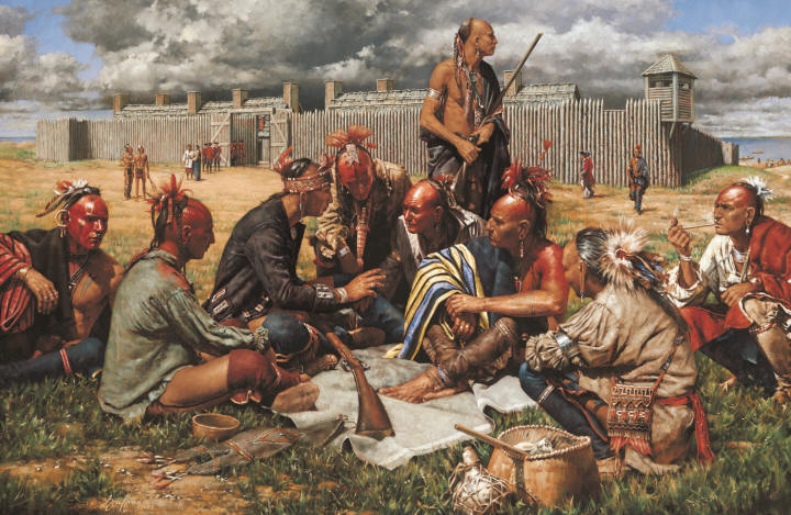 емилетняя войны в Америке, война с французами и индейцамии, мушкеты и томагавки, когда США ещё не было - книга Александра Морозова