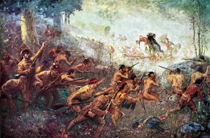 Мушкеты и томагавки, битва при Мононгахеле, войны с индейцами, книга Александра Морозова