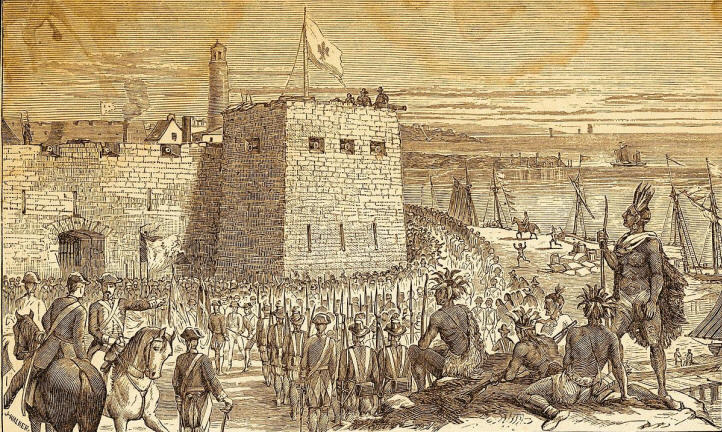Семилетняя война, действия в Америке, капитуляция форта Освего, 1756, индейские войны