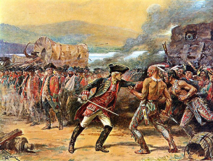 Резня в форте Уильям-Генри, 1757 год, Мушкеты и томагавки, когда США ещё не было, полковник Монро, Последний из Могикан