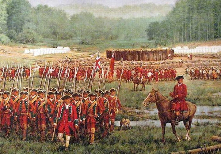 Война с французами и индейцами с 1754 по 1763, рейнджеры, майор Роджерс, генерал Вульф, генерал Монткальм, генерал Эмхерст