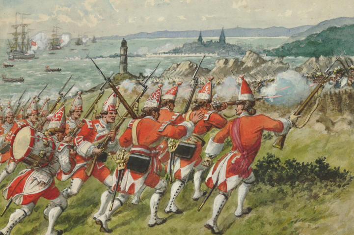 Осада Луисбурга в 1758 г., война с французами и индейцами, Мушкеты и томагавки, когда США еще не было