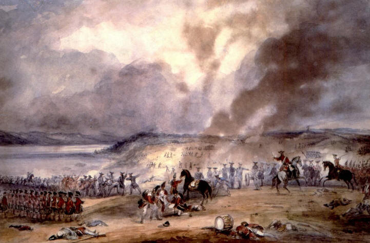 Второе сражение на Равнине Авраама  - 1760, Война с французами и индейцами в Америке, битва при Сен-Фуа, Мушкеты и томагавки, книга Александра Морозова.