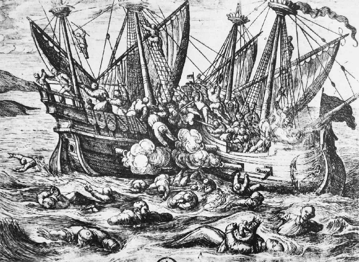 Пираты, форт Каролина, французская Америка, 1564, колонизация