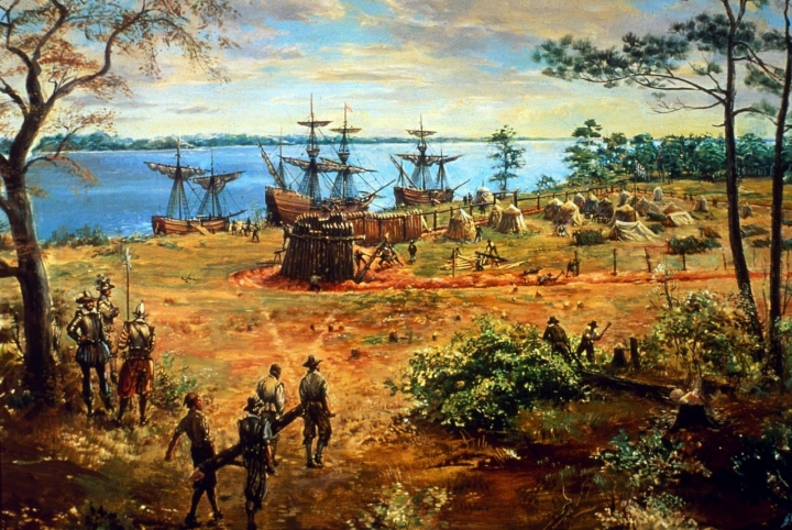 Колония Джеймстаун, завоевание Америки, индейские войны