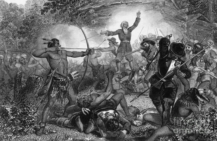 Индейские войны 1675-1676, война Короля Филиппа,  книга Александра Морозова "Мушкеты и томагавки"