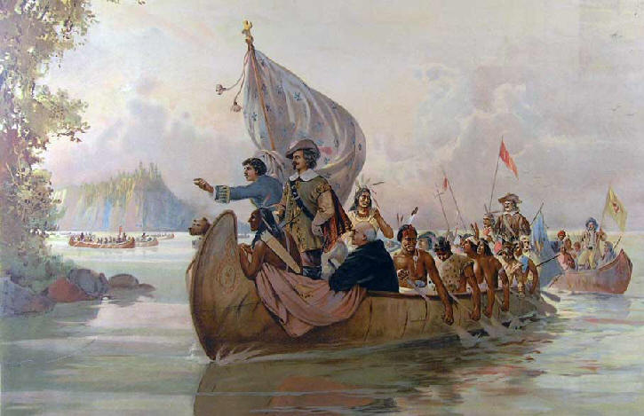 Индейские войны, гуроны, ирокезы, французы против индейцев, Новая Франция, Мушкеты и Томагавки