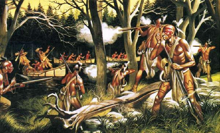 Индейские войны, Новая Франция, мушкеты и томагавки, книга Александра Морозова