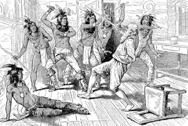 Война короля Вильгельма, 1689-1697, индейские войны, абенаки, Новая Франция, Мушкеты и томагавки, когда США ещё не было