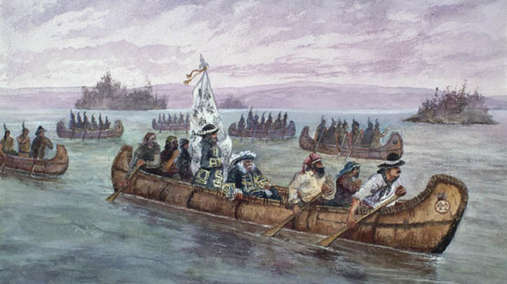 Граф Фронтенак, поход против ирокезов, 1696, племя Онондага, войны Новой Франции