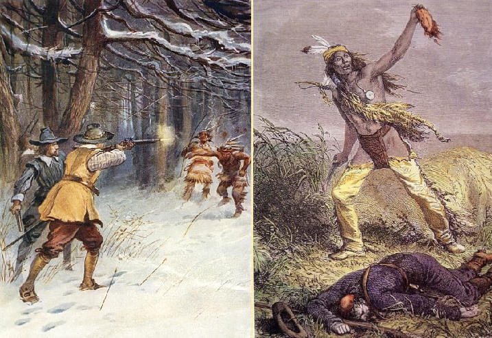 Сoureurs de bois против индейцев. Ирокезы против Новой Франции, мушкеты и томагавки