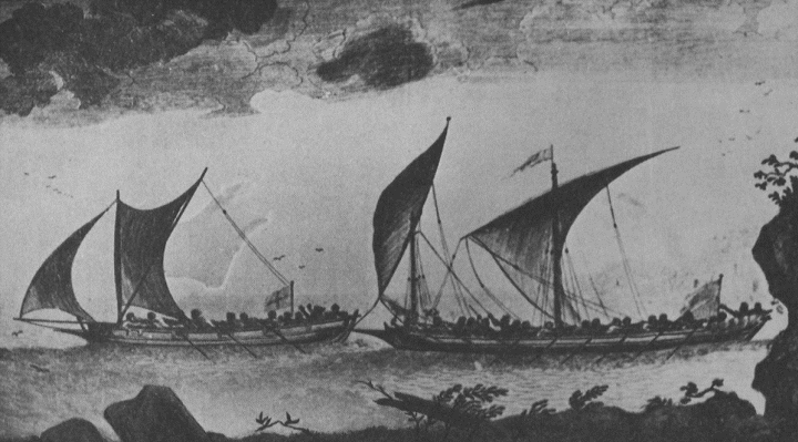 Осада Пенсаколы в 1718 г, бергантина, баландры, фелуки, Луизиана